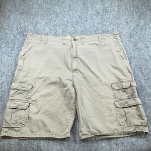 Wrangler Shorts Mens 46 Waist Regular Fit Dark Grey Grunge Cargo Pockets Utility